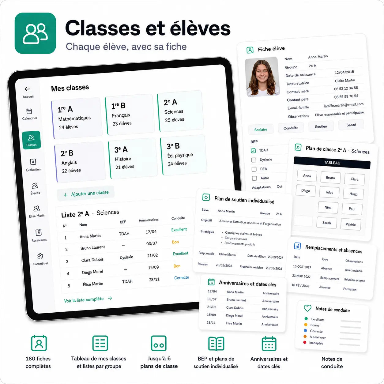 Agenda de l'Enseignant